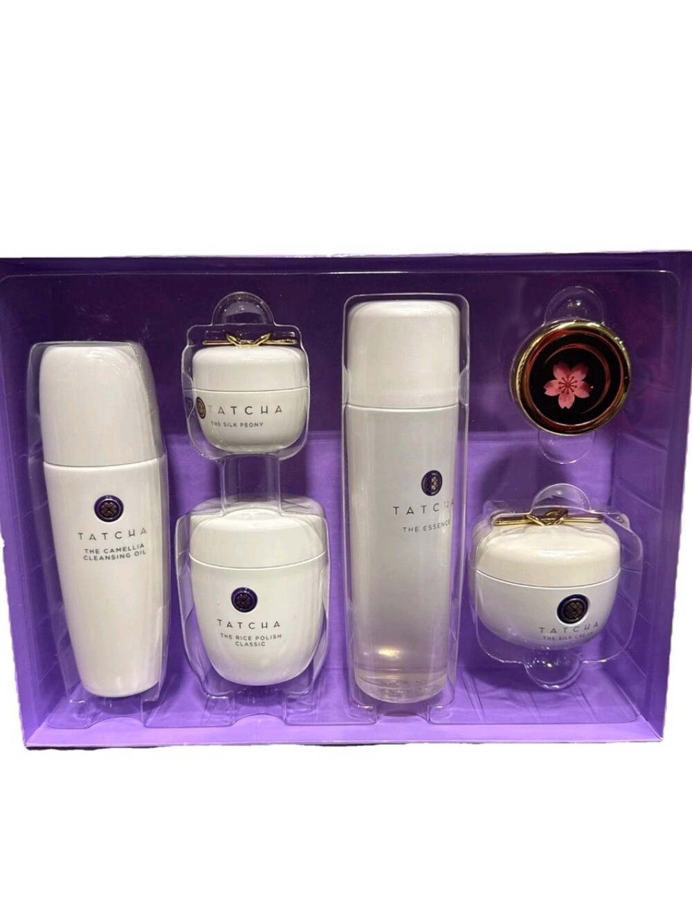 TATCHA Classic Ritual 6 pc. Grand Collection & Bag NIB